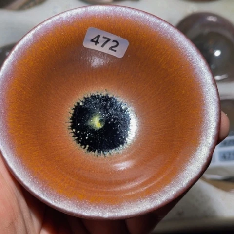 茶盏原矿原釉柴烧建盏