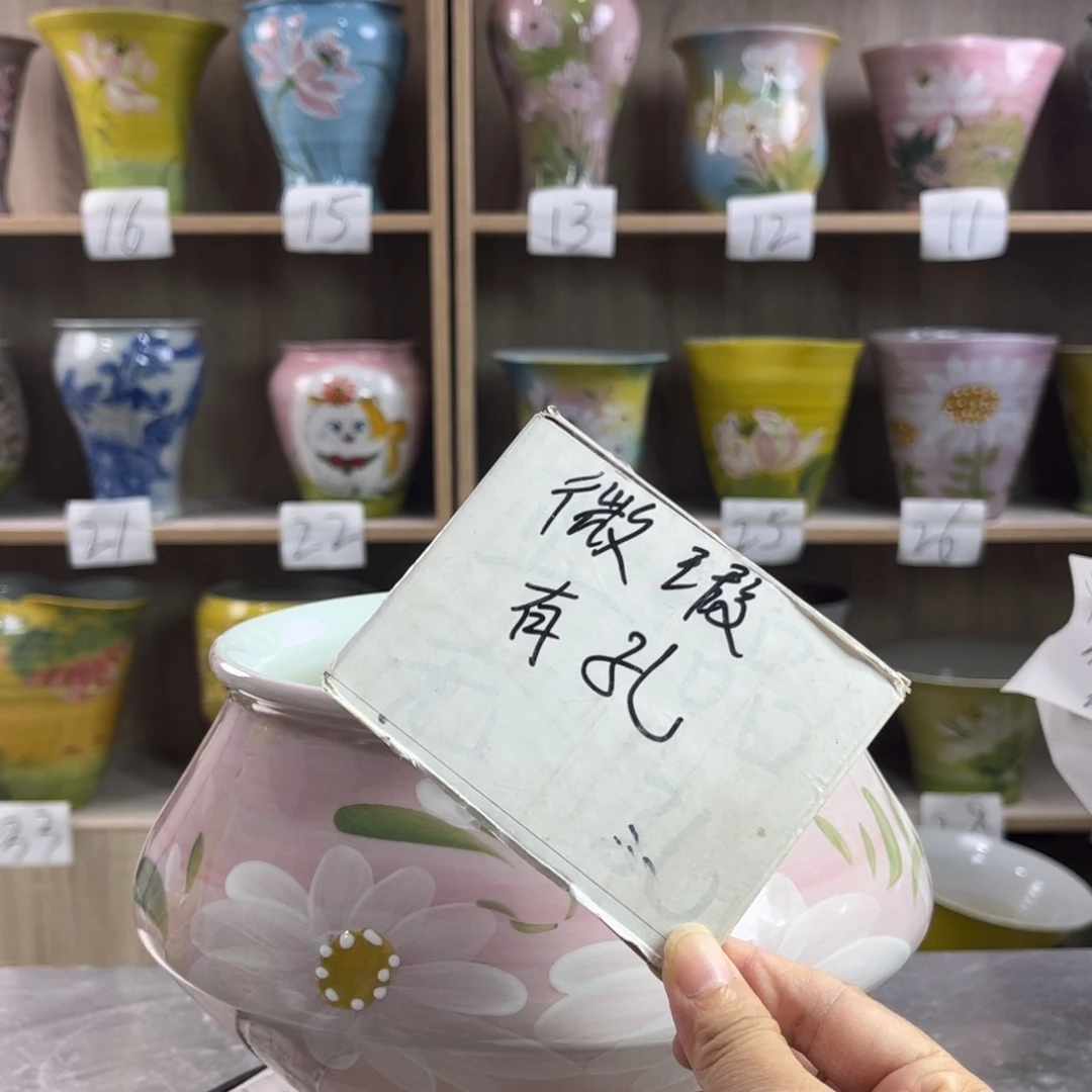 景德镇陶瓷花盆花盆