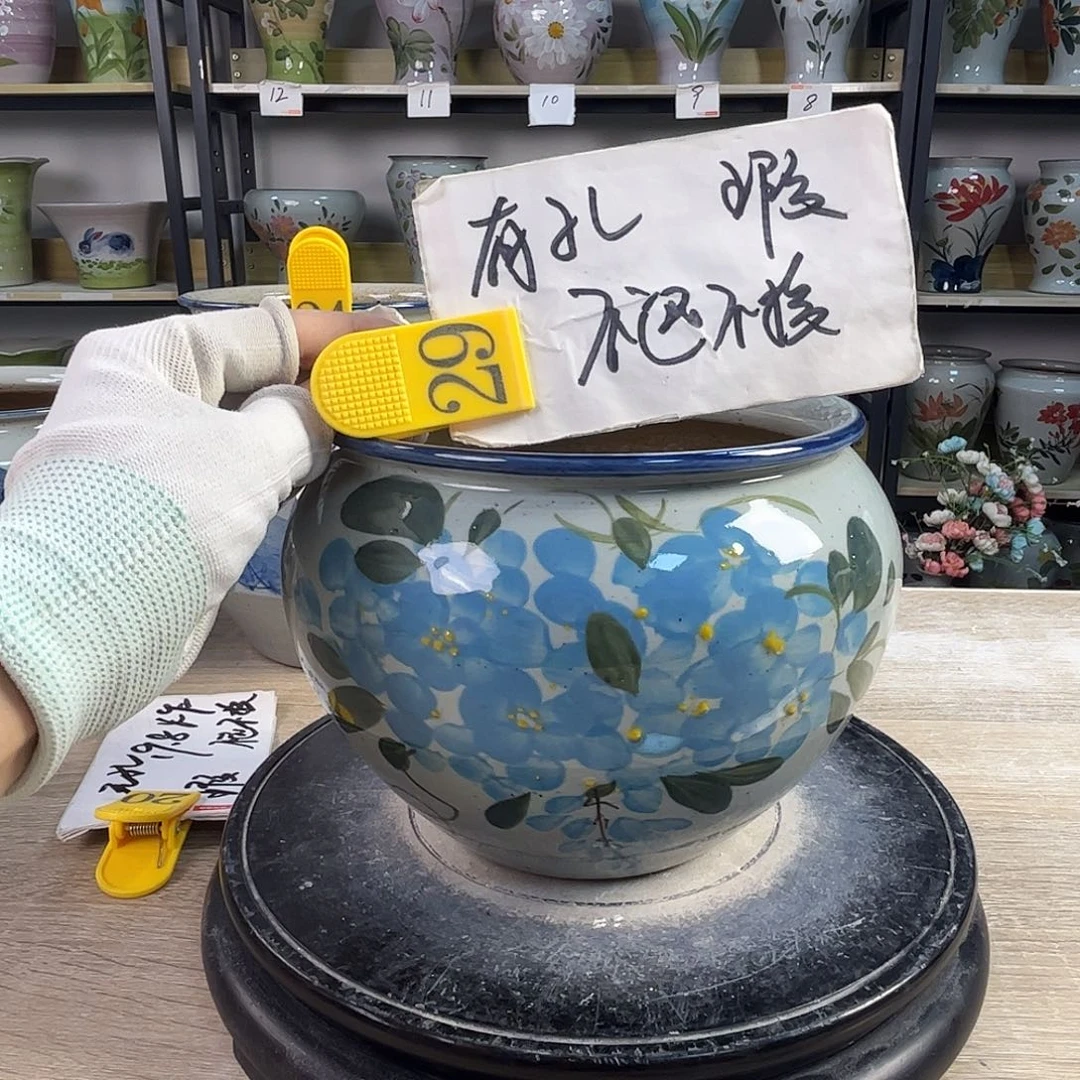 罐1tc景德镇陶瓷花盆