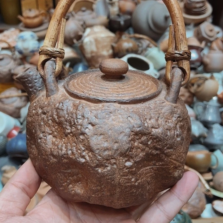 柴烧老岩泥高端茶器