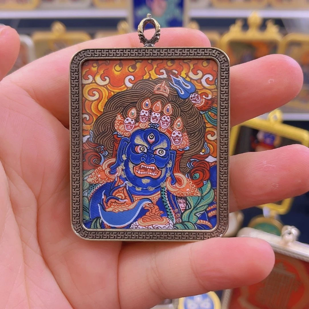 青海热贡纯手绘唐卡