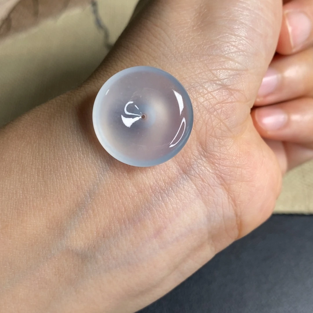 翡翠未镶嵌颈饰扣子卡21.9-4.9