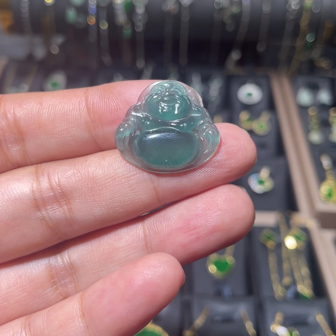 翡翠未镶嵌颈饰天然翡翠