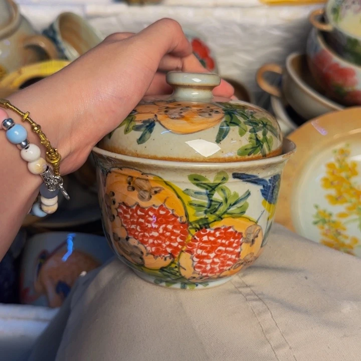 瓷片景德镇陶瓷手工手绘