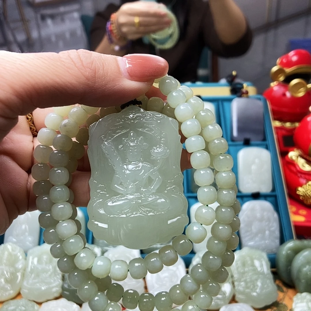 和田玉颈饰未镶嵌专****，