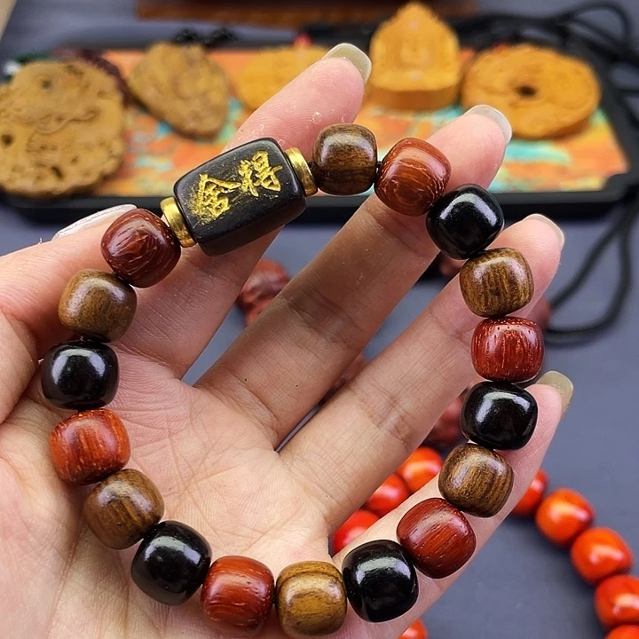 风车木（黑檀木）手工制作