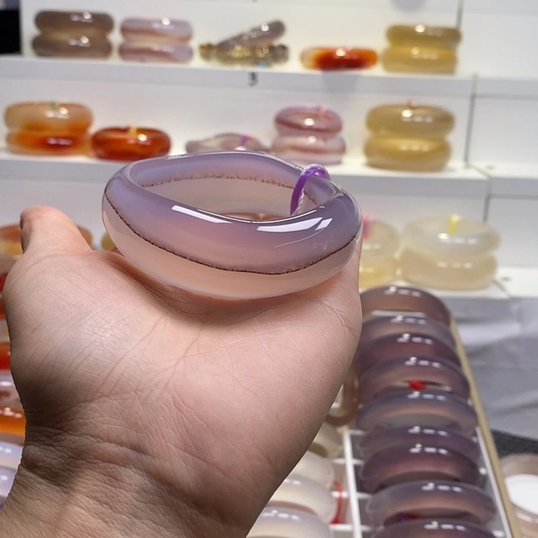 玛瑙/玉髓未镶嵌手镯