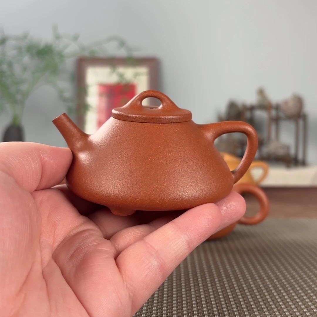 紫砂茶壶黄龙山原矿紫砂壶150