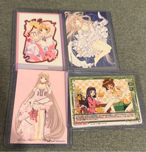 天使心原画集 小樱香港篇 小樱天田厂直角卡等中古卡