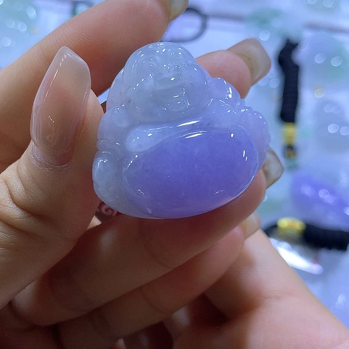 翡翠未镶嵌颈饰天然翡翠A货吊坠