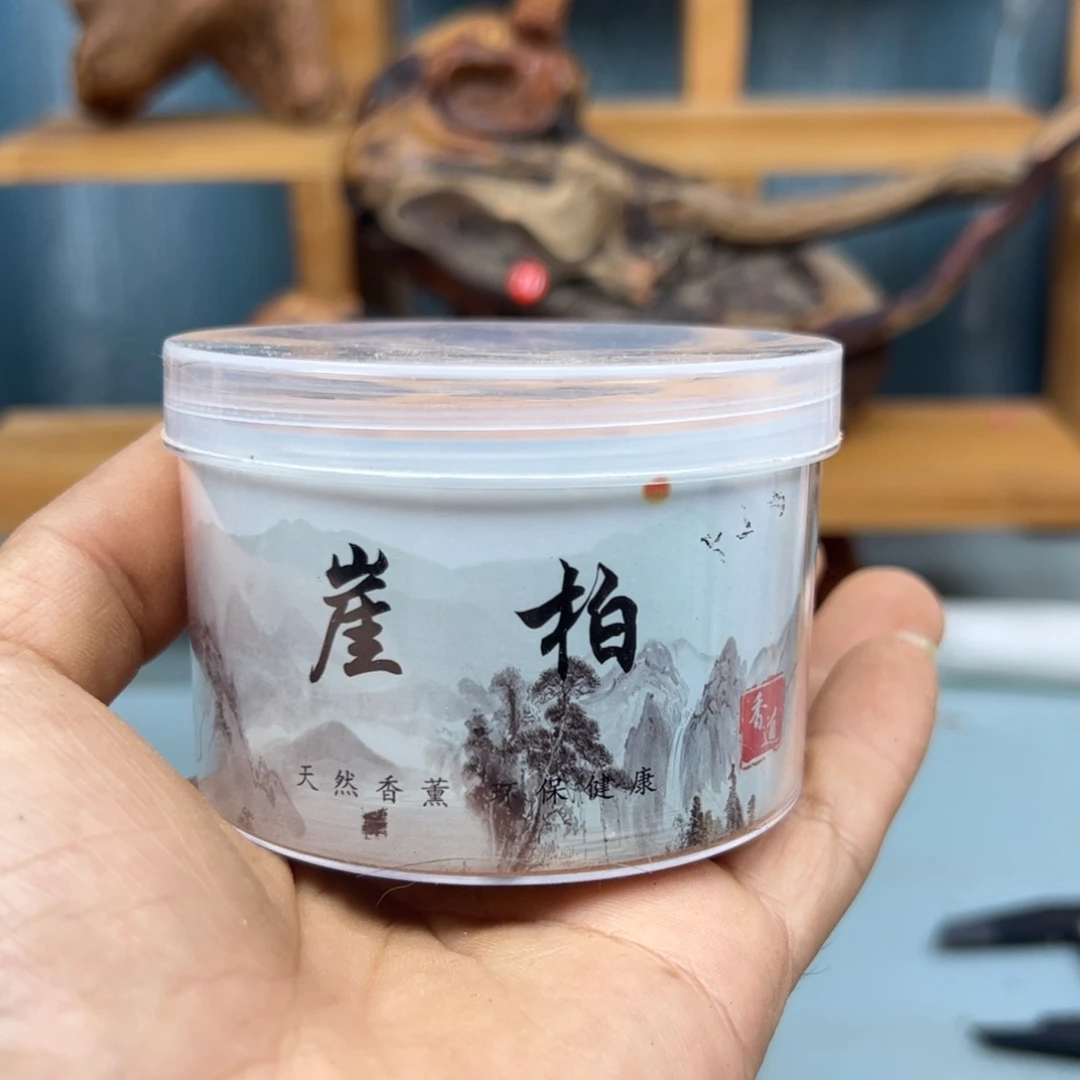 牧***）木崖柏木摆件手把件