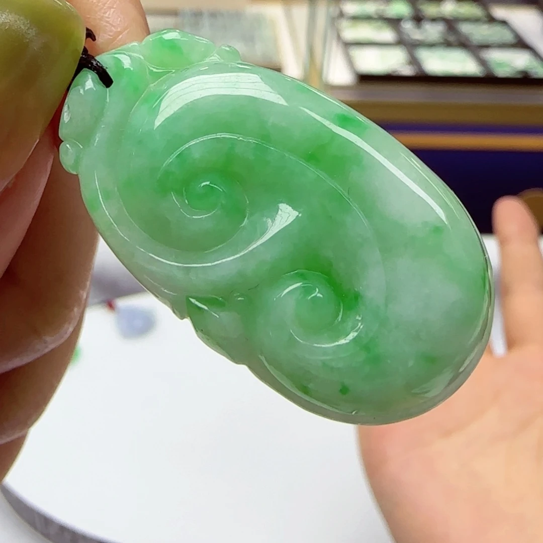 翡翠未镶嵌吊坠(不含链)PH430