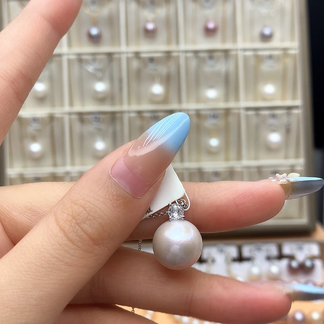 淡水珍珠合金颈饰