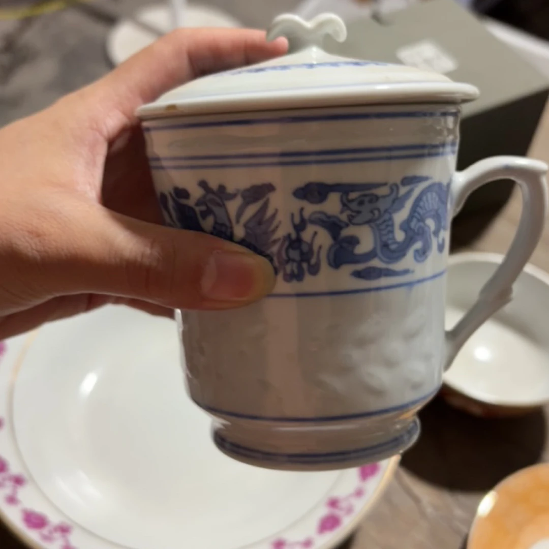 双凤玲珑邮底老板杯