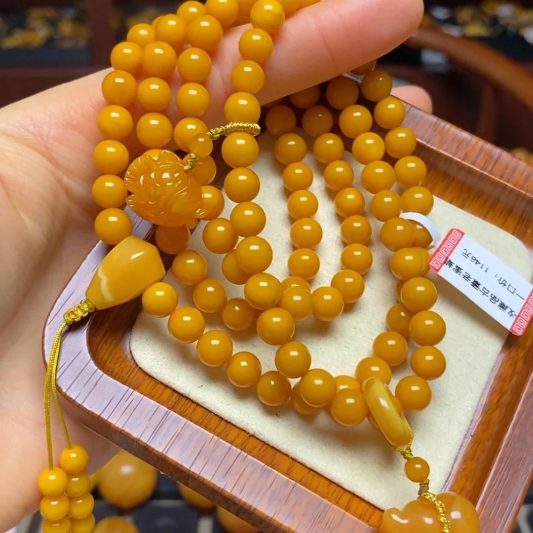 【闪购商品】蜜蜡手链未镶嵌手串