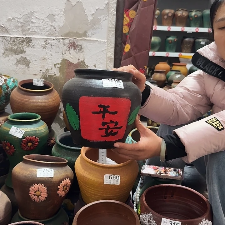 彩绘平安918高度20口径15