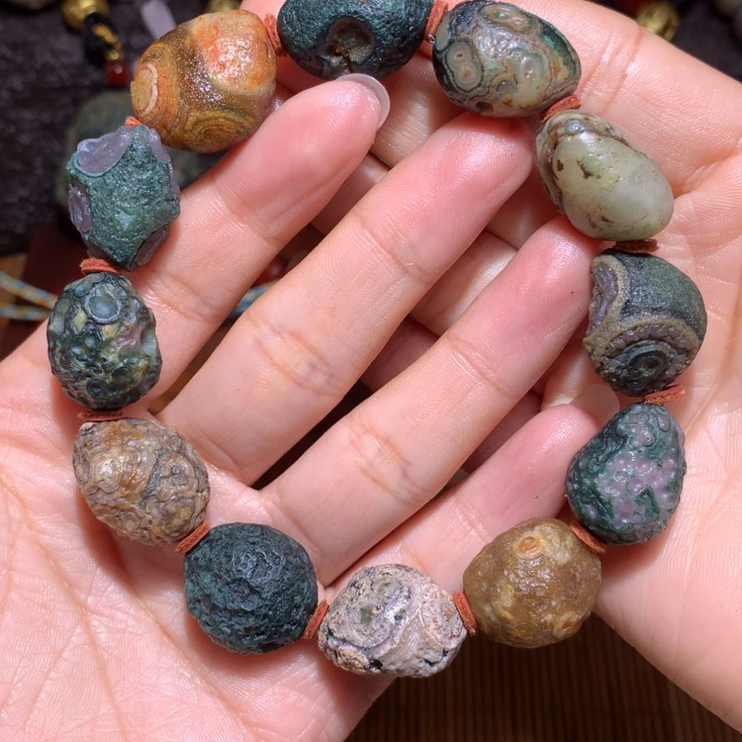 未镶嵌玛瑙/玉髓珠宝半成品