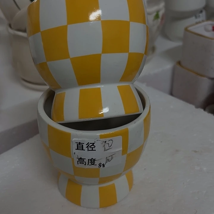 摆件陶瓷多肉花盆