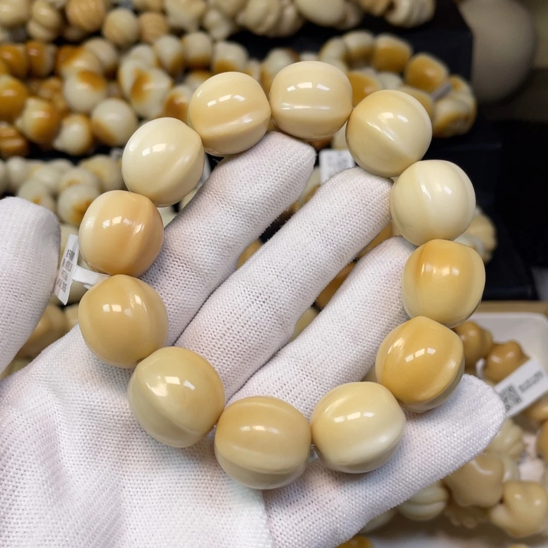 手串菩提根/象牙果125鲨鱼背微瑕