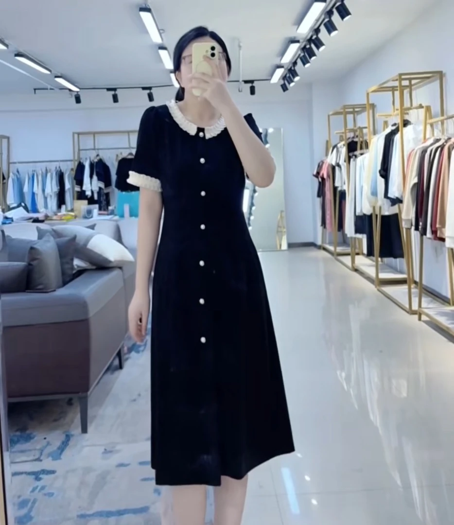 胖胖肥肥家夏季新款加肥加大码连衣裙