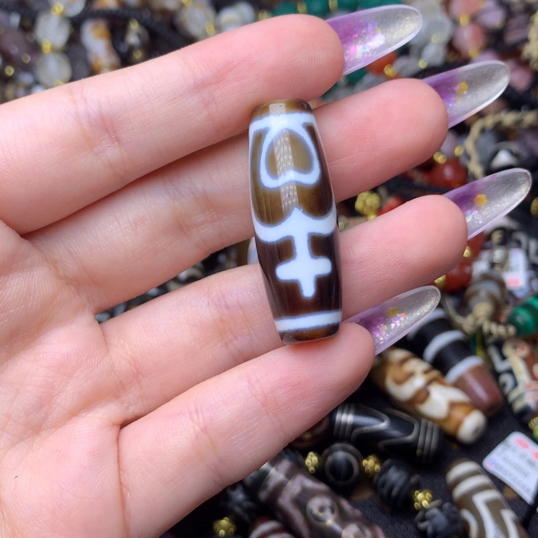 玛瑙/玉髓未镶嵌发一条