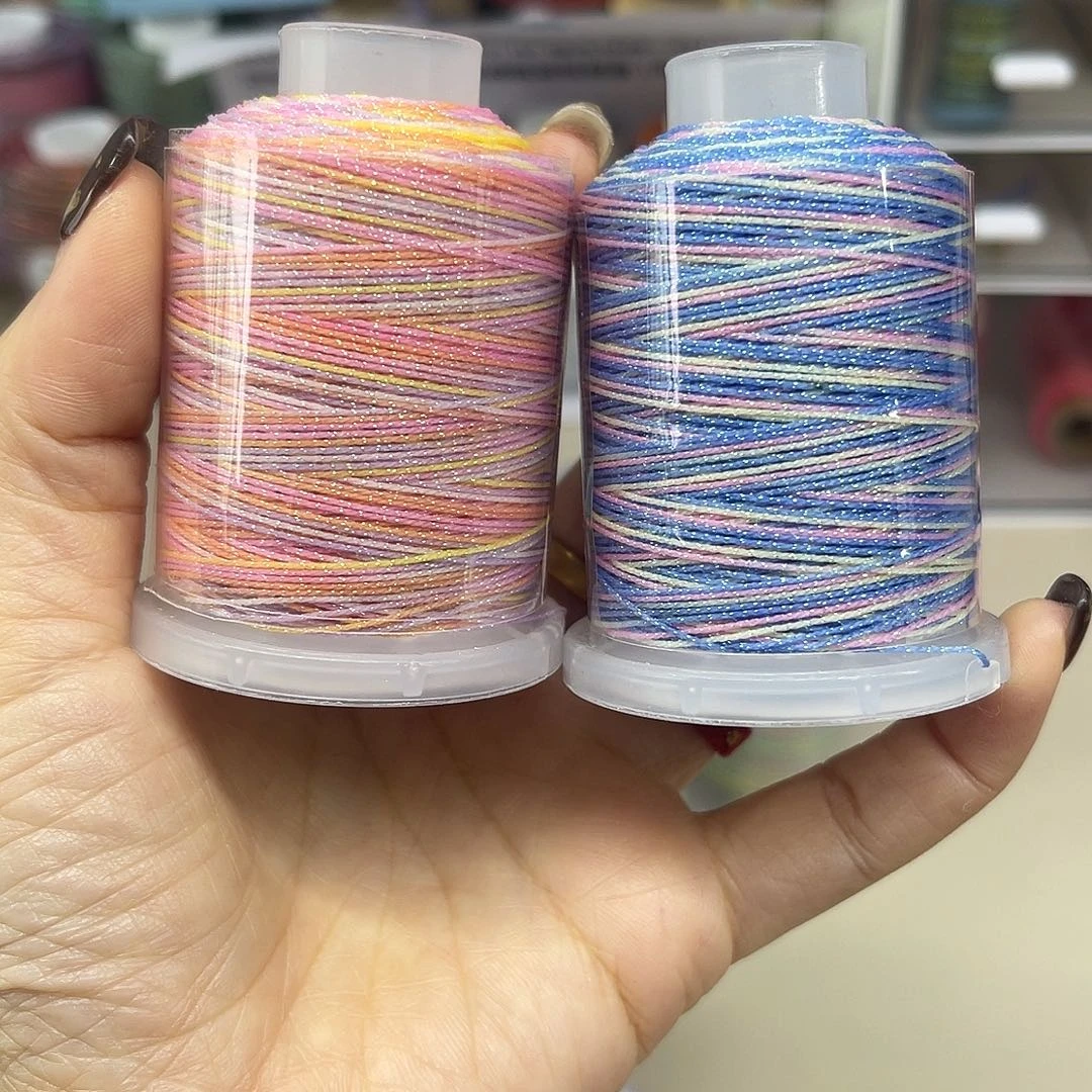 0.5星空段染蜡线40克暮海流金。纸落云烟