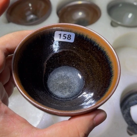 茶盏原矿原釉柴烧建盏