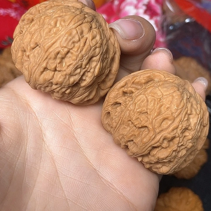 文玩核桃把件小*帅43泥鳅背