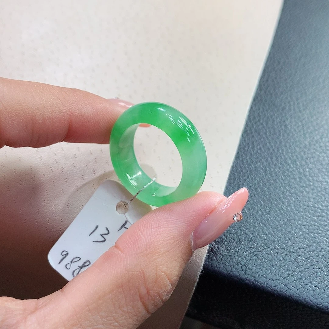 未镶嵌戒指翡翠13号