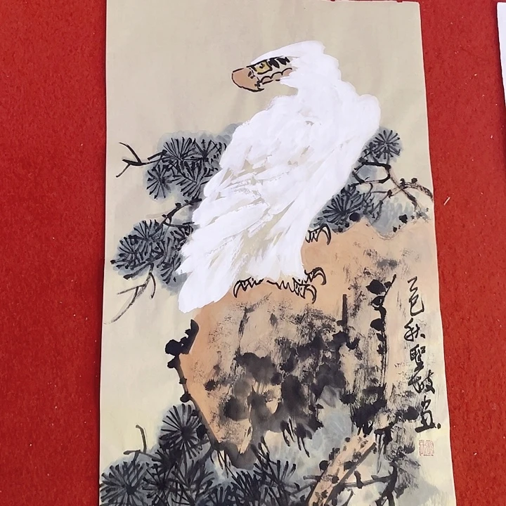 国画张圣敏先生纯手绘作品
