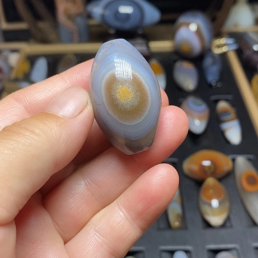 玛瑙/玉髓未镶嵌吊坠(不含链)