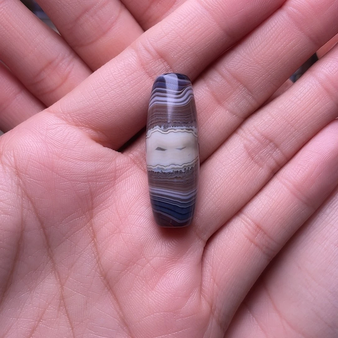 茶***香玛瑙/玉髓未镶嵌颈饰