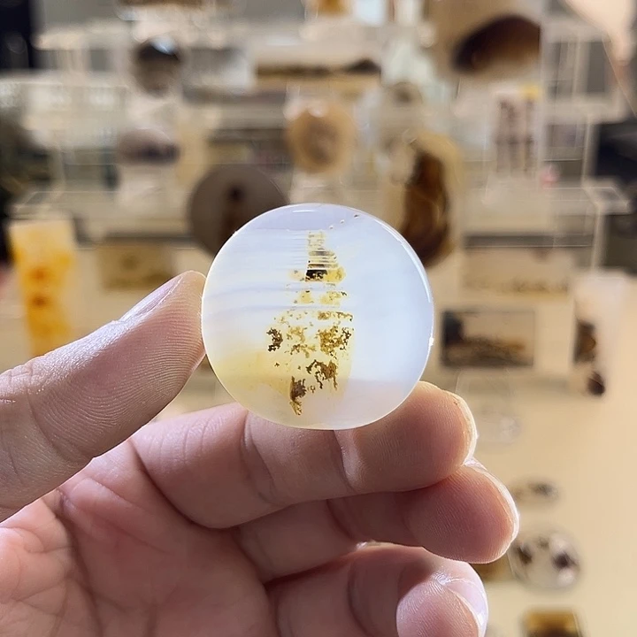 玛瑙/玉髓未镶嵌吊坠(不含链)