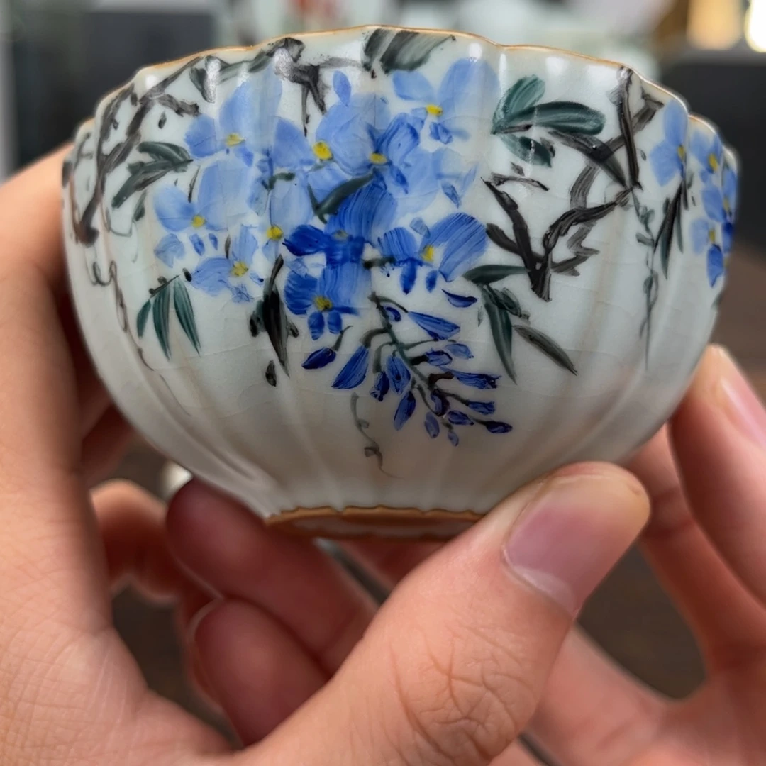 青澹墨雅-紫藤花，