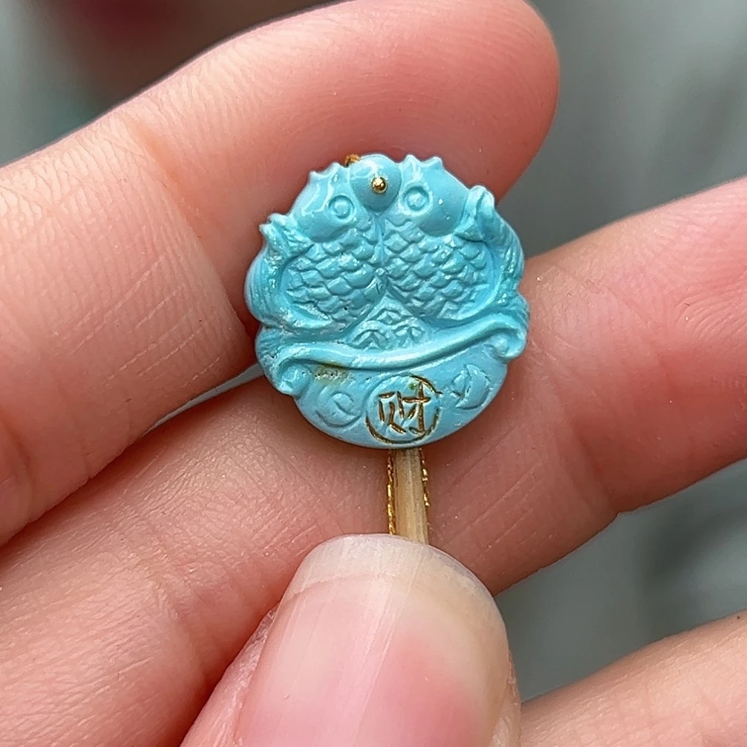 绿松石珠宝奇石未镶嵌