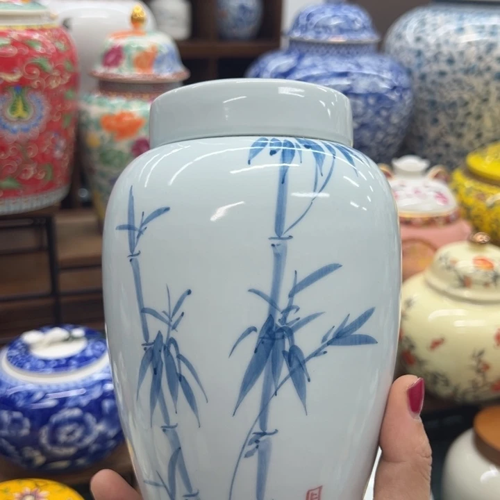 瓷片茶叶罐茶叶罐