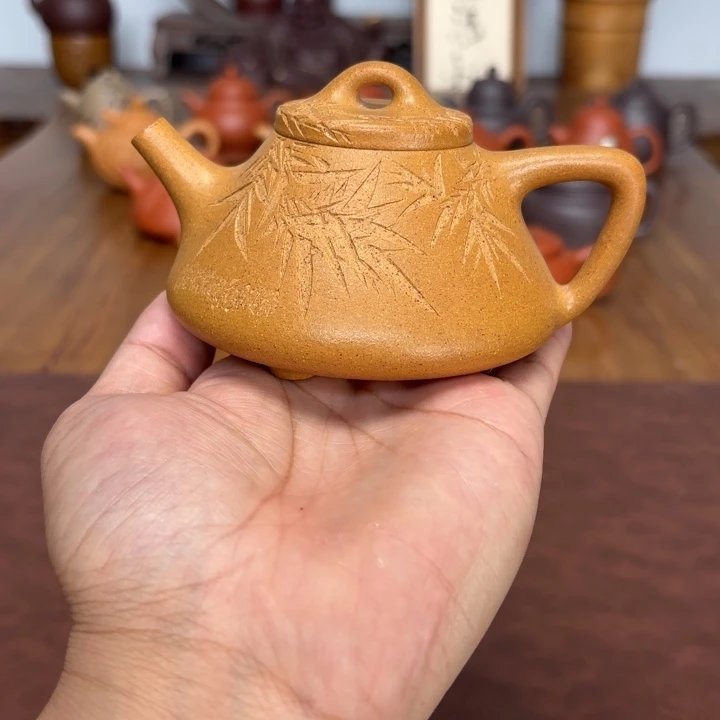 茶壶紫砂子冶170黄金段