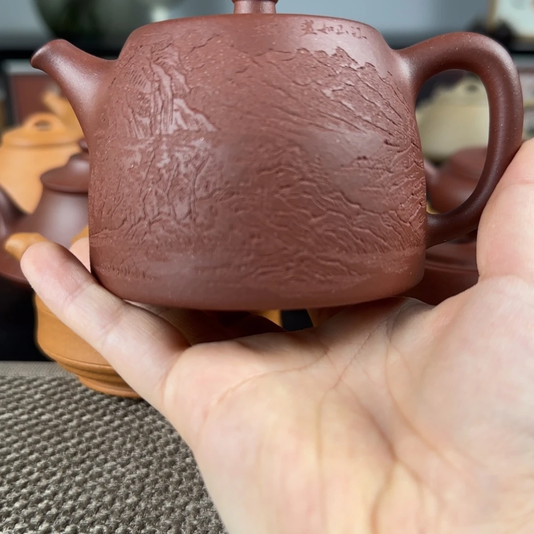 夜****茶壶紫砂微瑕汉铎