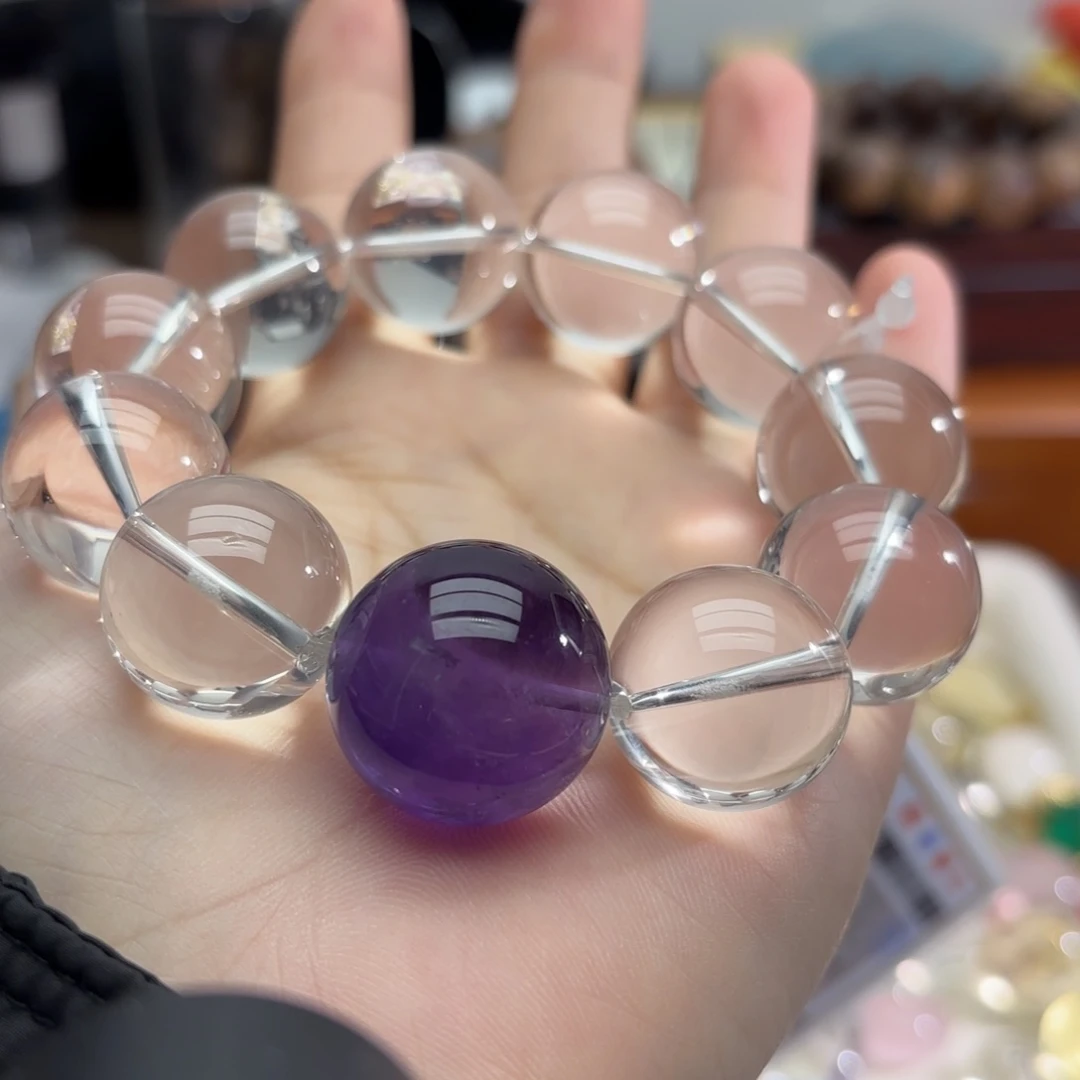 未镶嵌手链水晶手串