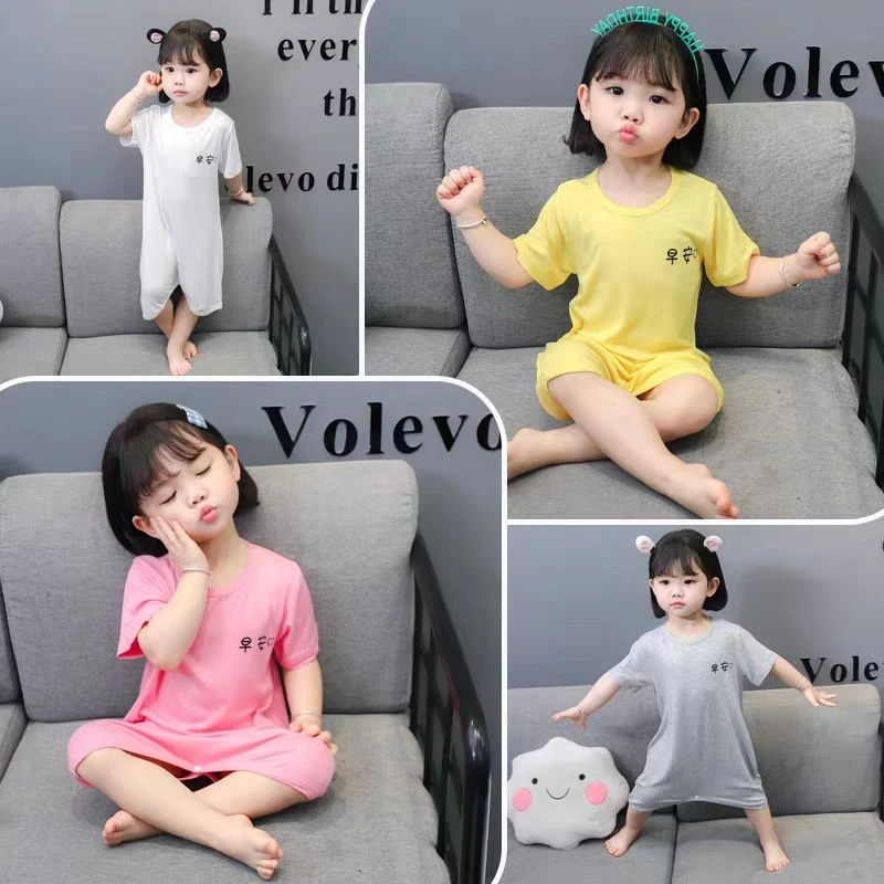 早安睡袍连体衣哈衣爬服