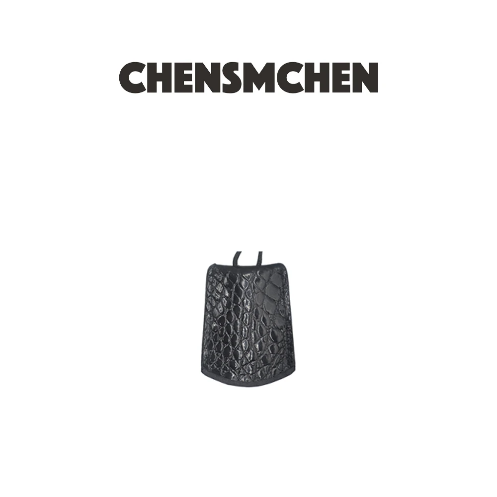 非金属皮质项链 CHENSMCHEN 小众时尚轻奢鳄鱼皮挂件钥匙挂坠