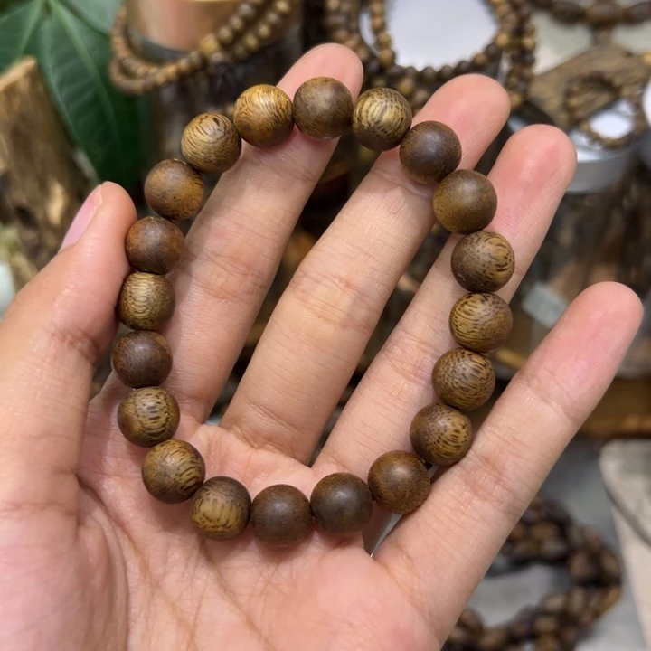 沉香碎屑沉香1.0圆珠