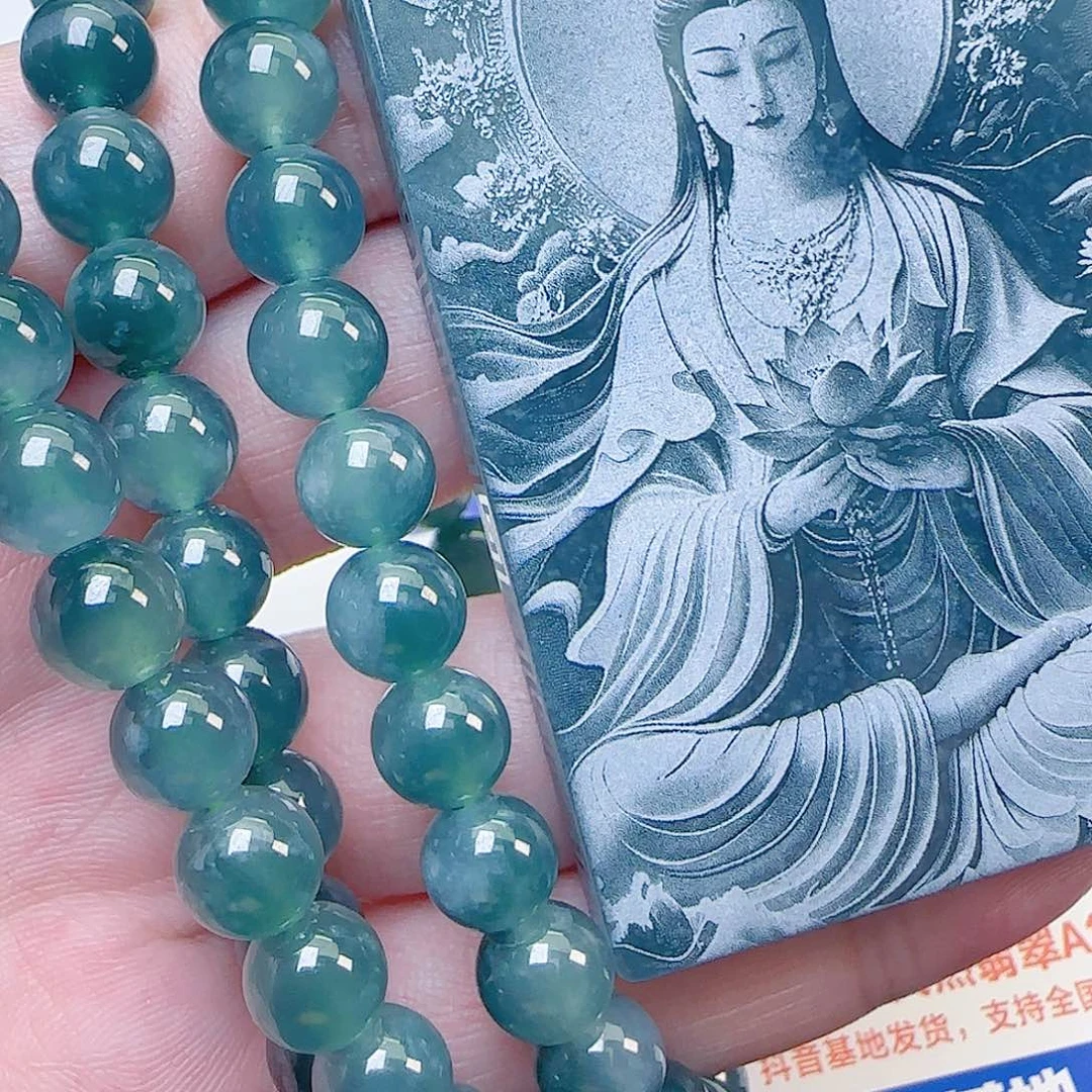 牛***牛翡翠未镶嵌颈饰翡翠