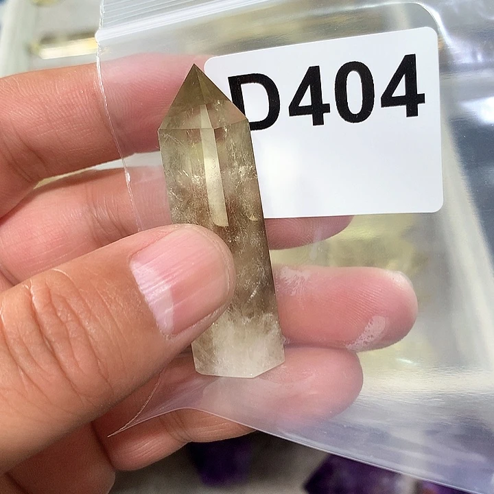 水晶天然水晶柱子D404未镶嵌匹****菜