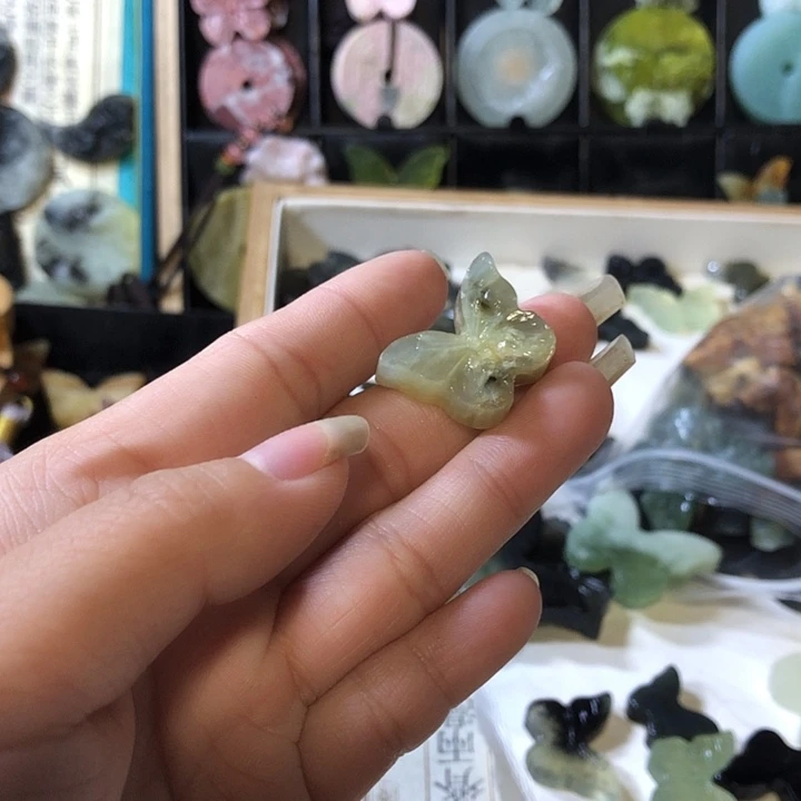 未镶嵌岫玉岫玉挂件