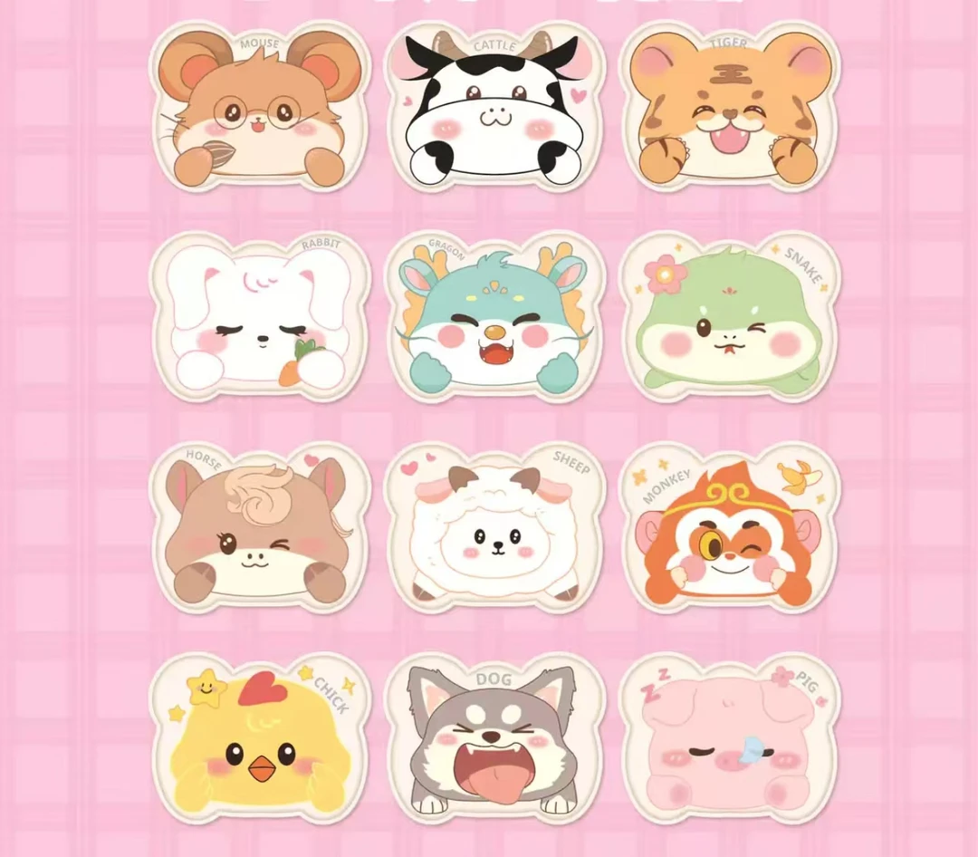 十二生肖卡通可爱暖宝宝暖身暖宫自发热暖贴