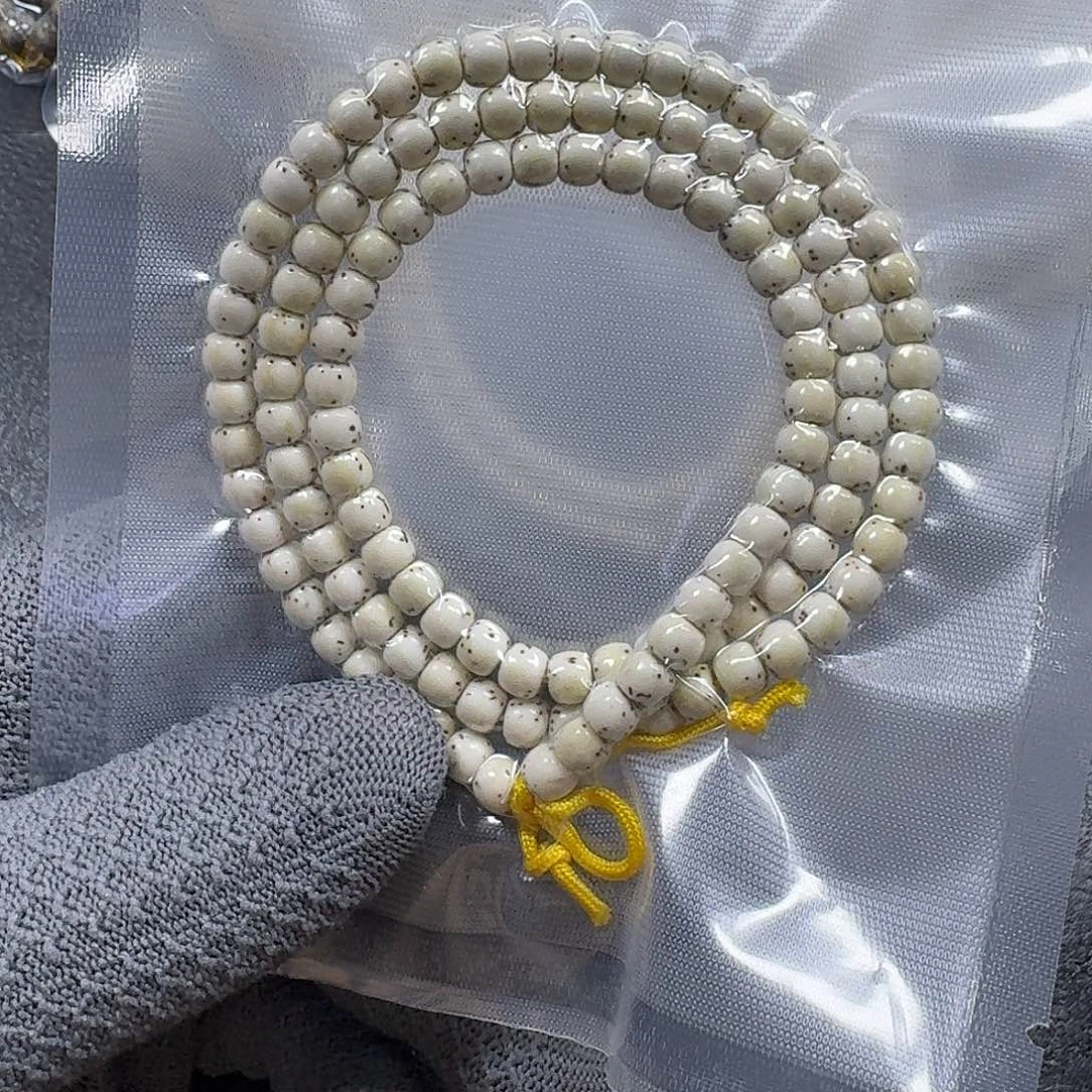 星月菩提手串6*5原生态大留白（氧化走色乱星）