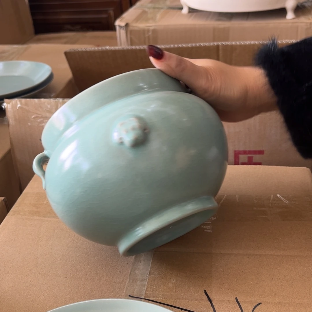 瓷片原产地原矿釉汝瓷