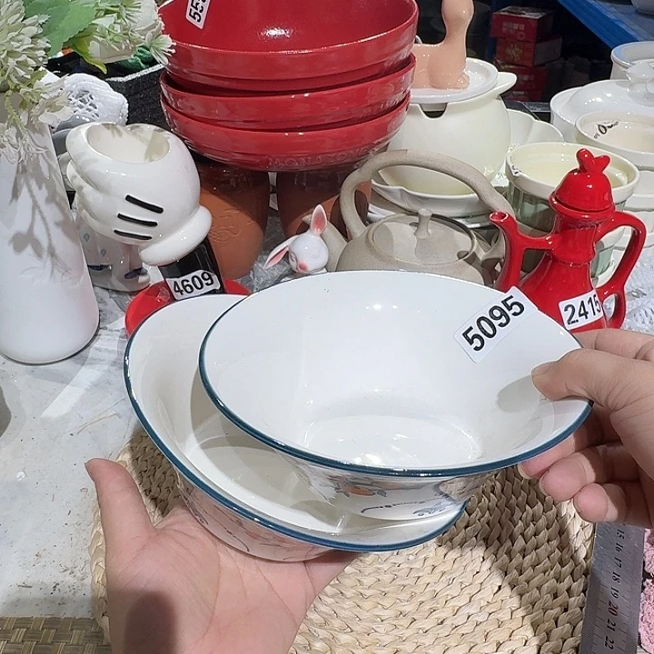 瓷片微瑕陶瓷满15包邮5095