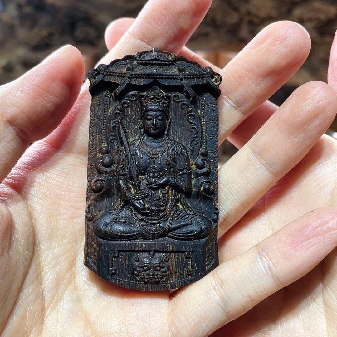 【闪购商品】沉香木吊坠S****r越南富森红土沉香